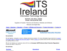 Tablet Screenshot of itsireland.com